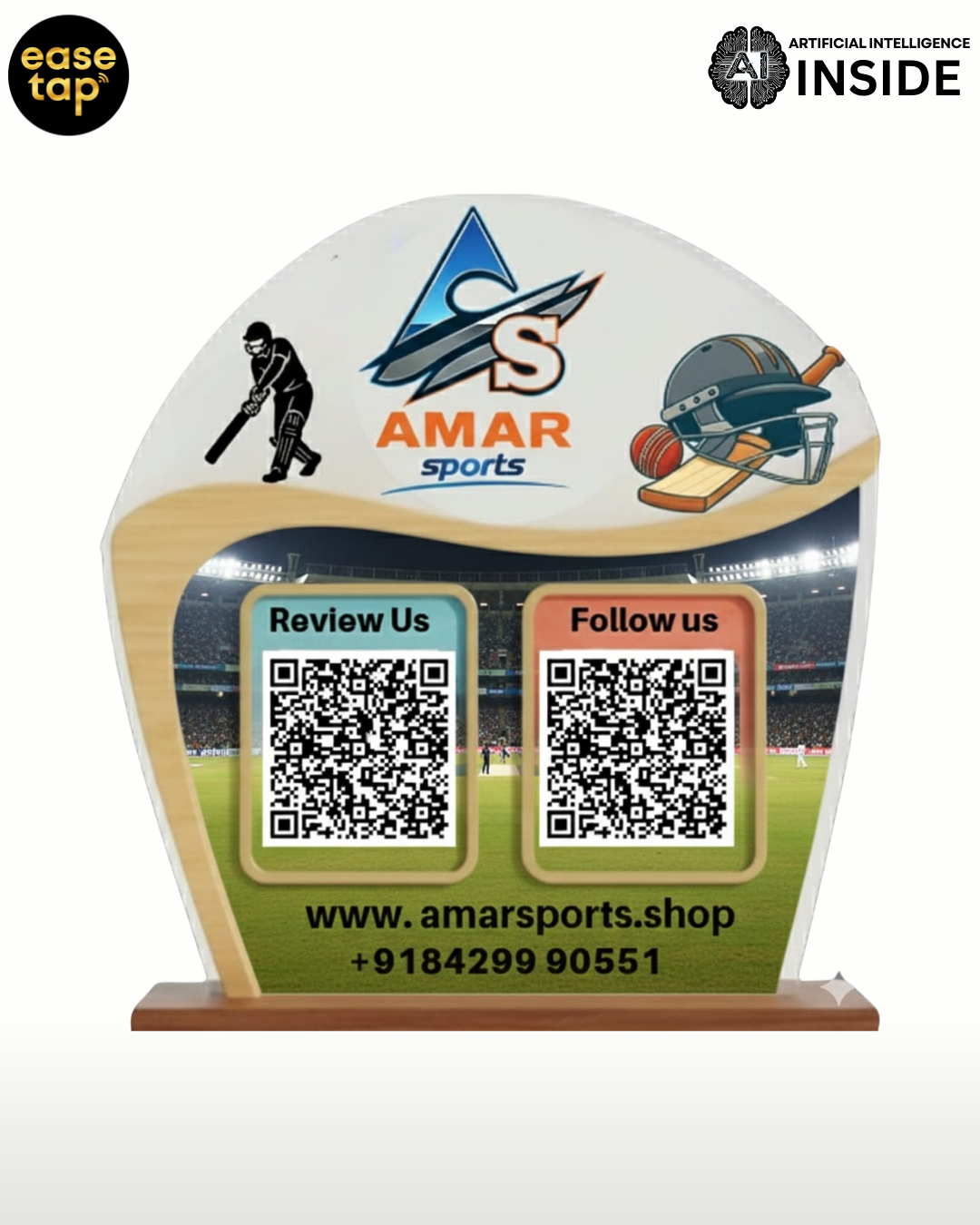 EASETAP 2 QR STANDEE