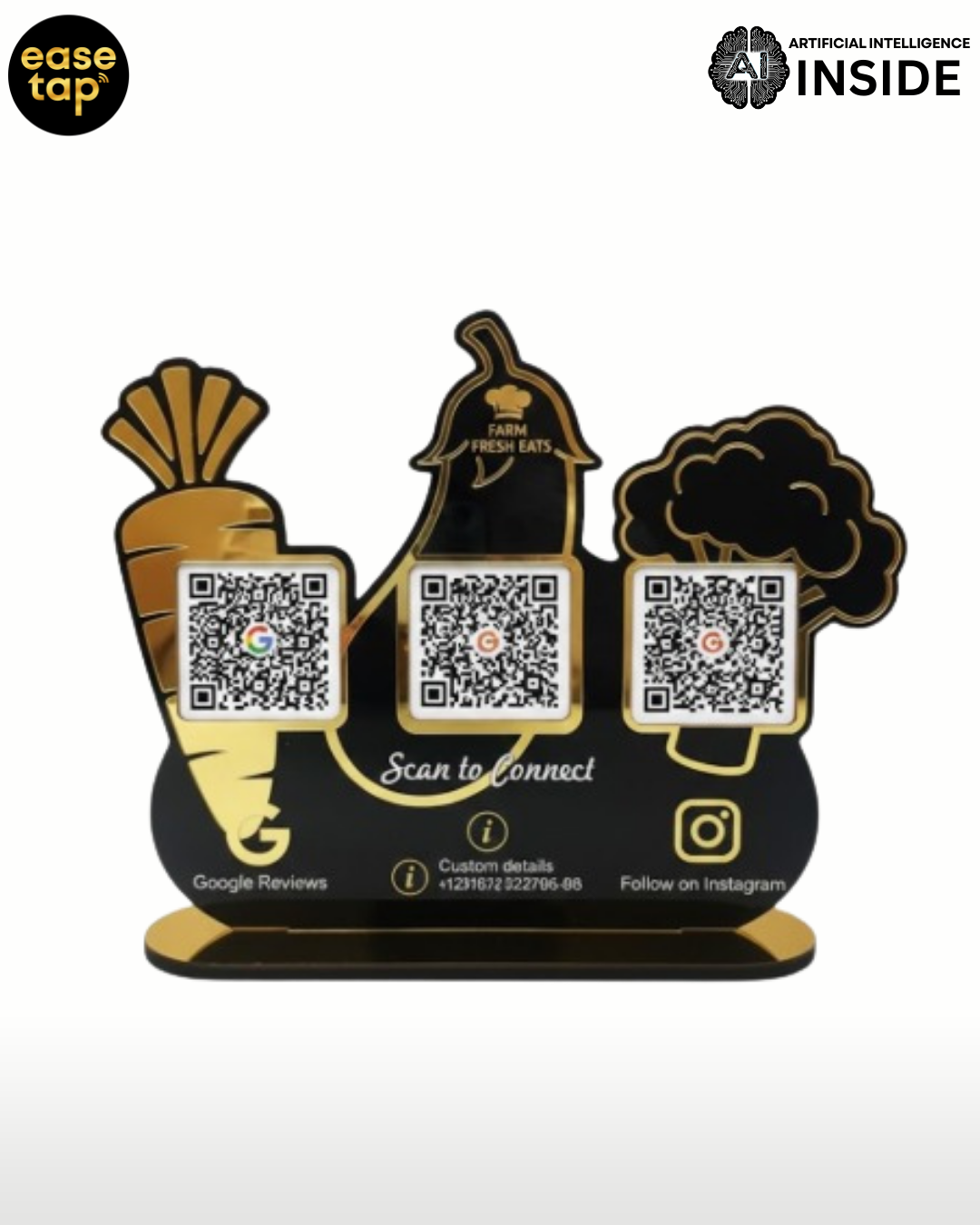 EASETAP 3 QR STANDEE