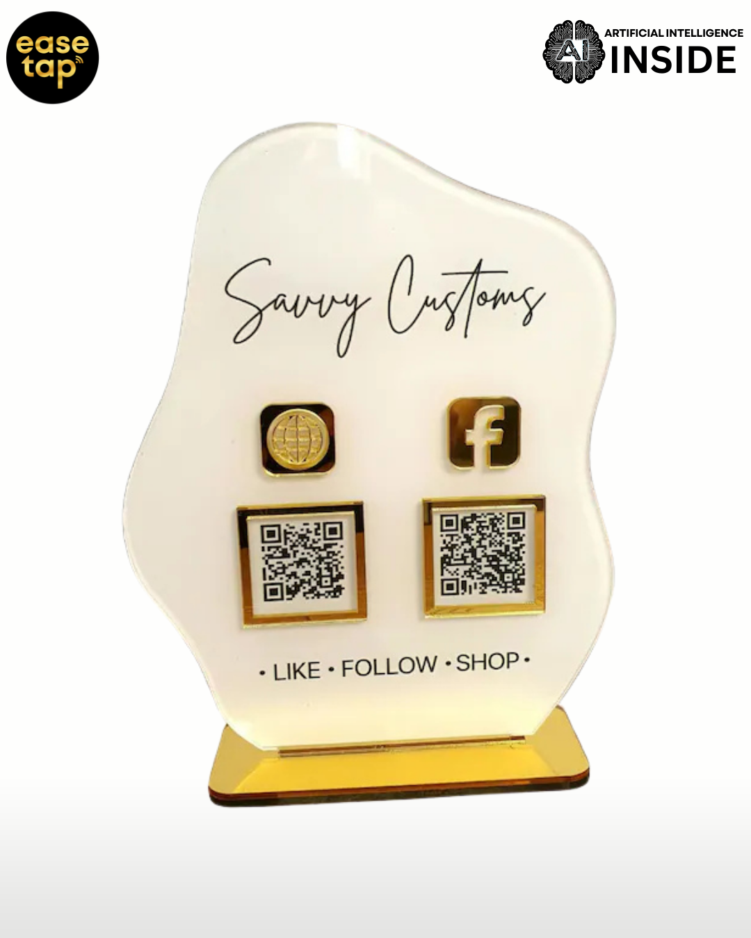 EASETAP 2 QR STANDEE