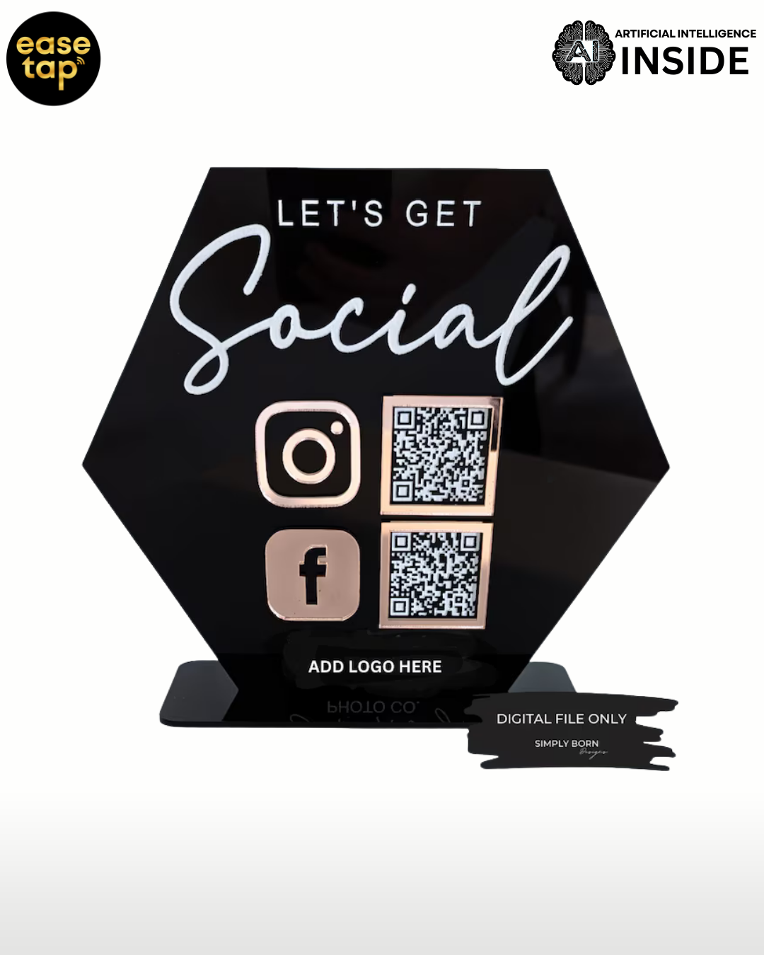 EASETAP 2 QR STANDEE