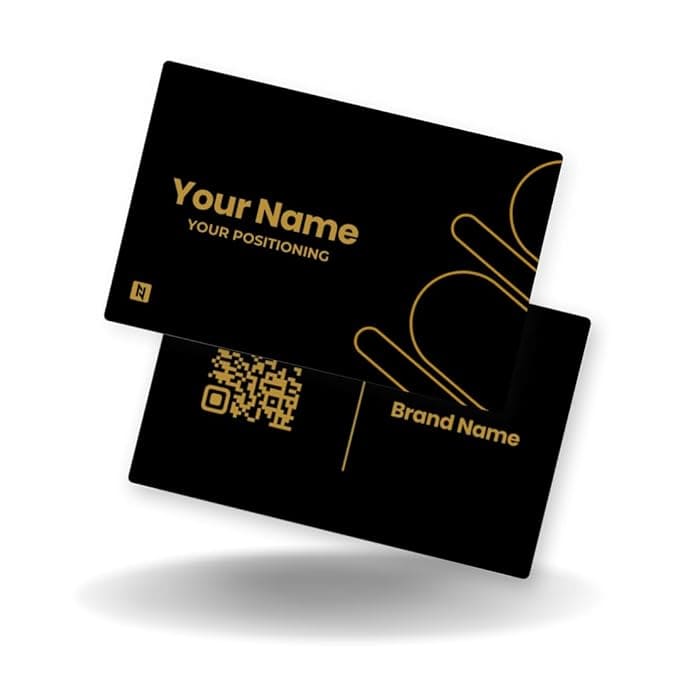 Digital Business Card with NFC Feature Tap and Scan
